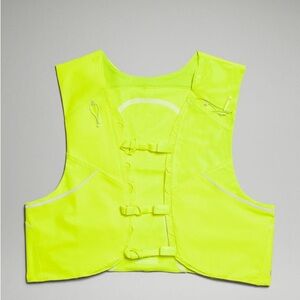 Lululemon Yellow Reflective Fast and Free Trail Running Vest